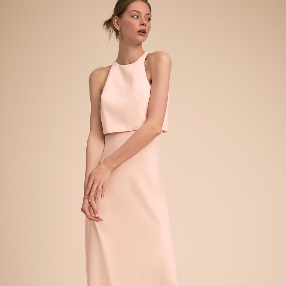 Jill Stuart Iva Crepe Maxi, sz 4